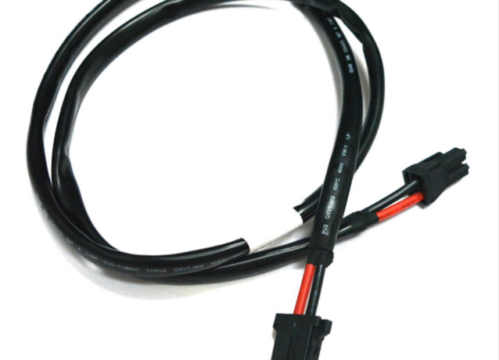 Robot servo motor connection line